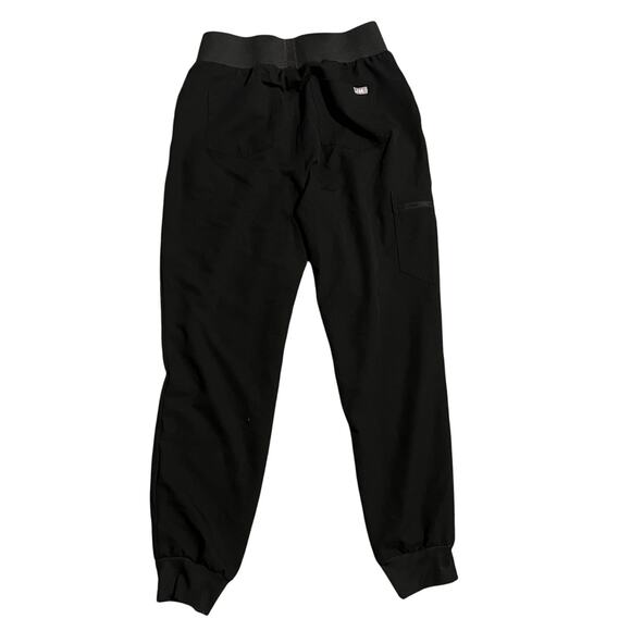 Figs Women's Black Jogger Scrub Pants.  Size M - Picture 2 of 5